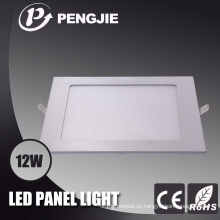 2016 Nuevo Tipo 12W Panel de luz LED (cuadrado)